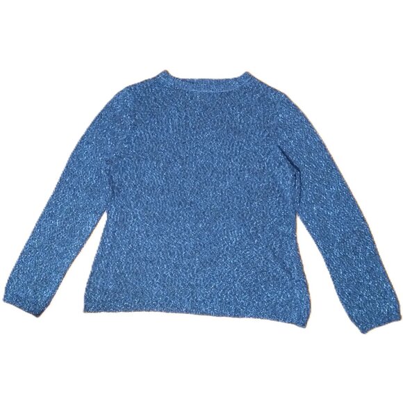 Women's Top - Blue & Black - Picture 2 of 3